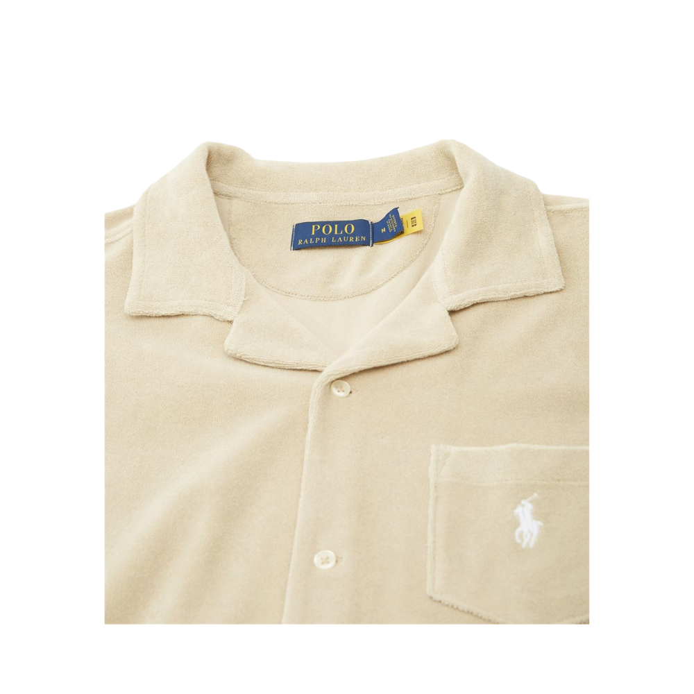 Terry Camp Shirt - Beige
