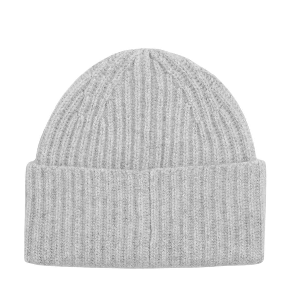 Alba Cashmere Beanie - Medium Grey
