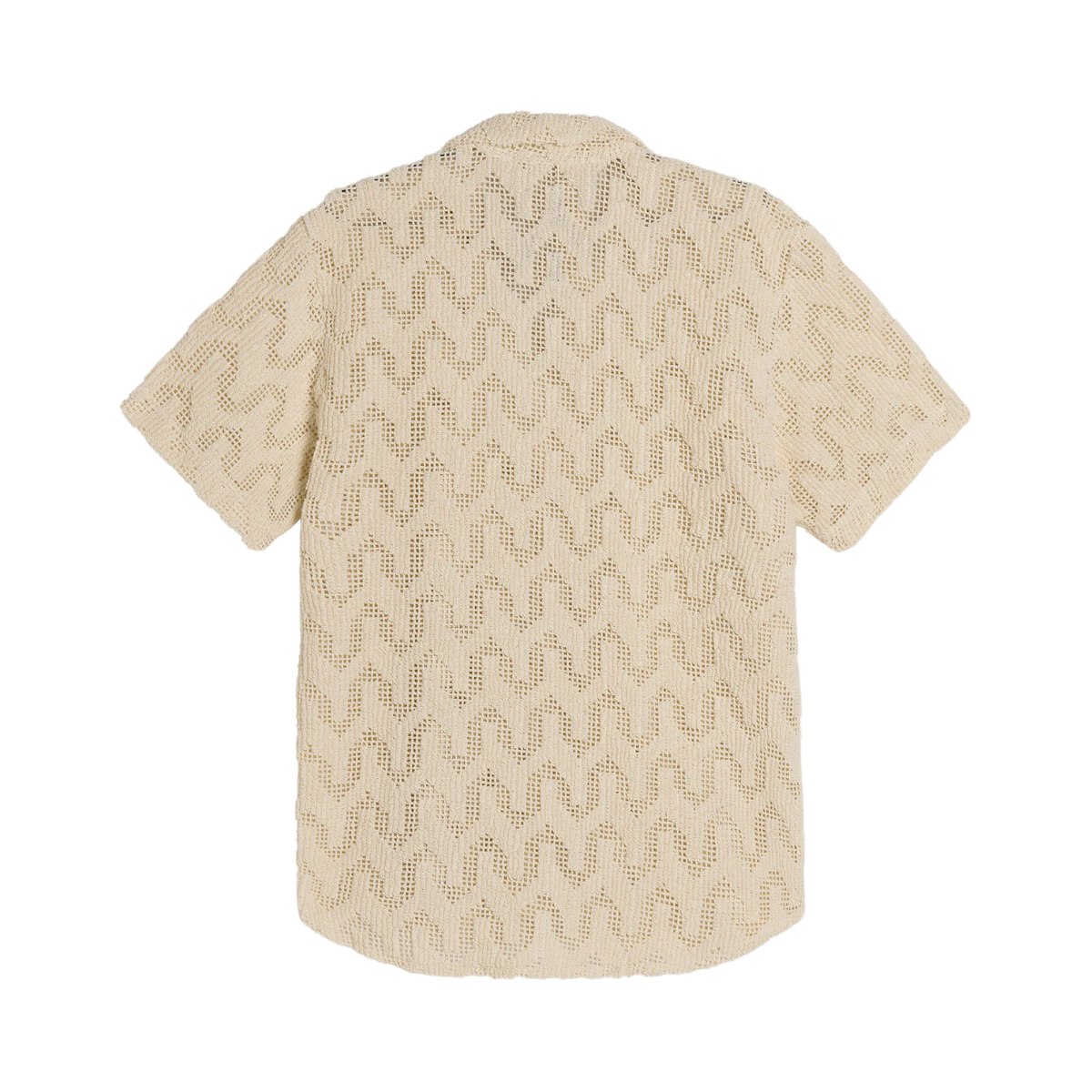 Atlas Cuba Crochet Shirt - Beige