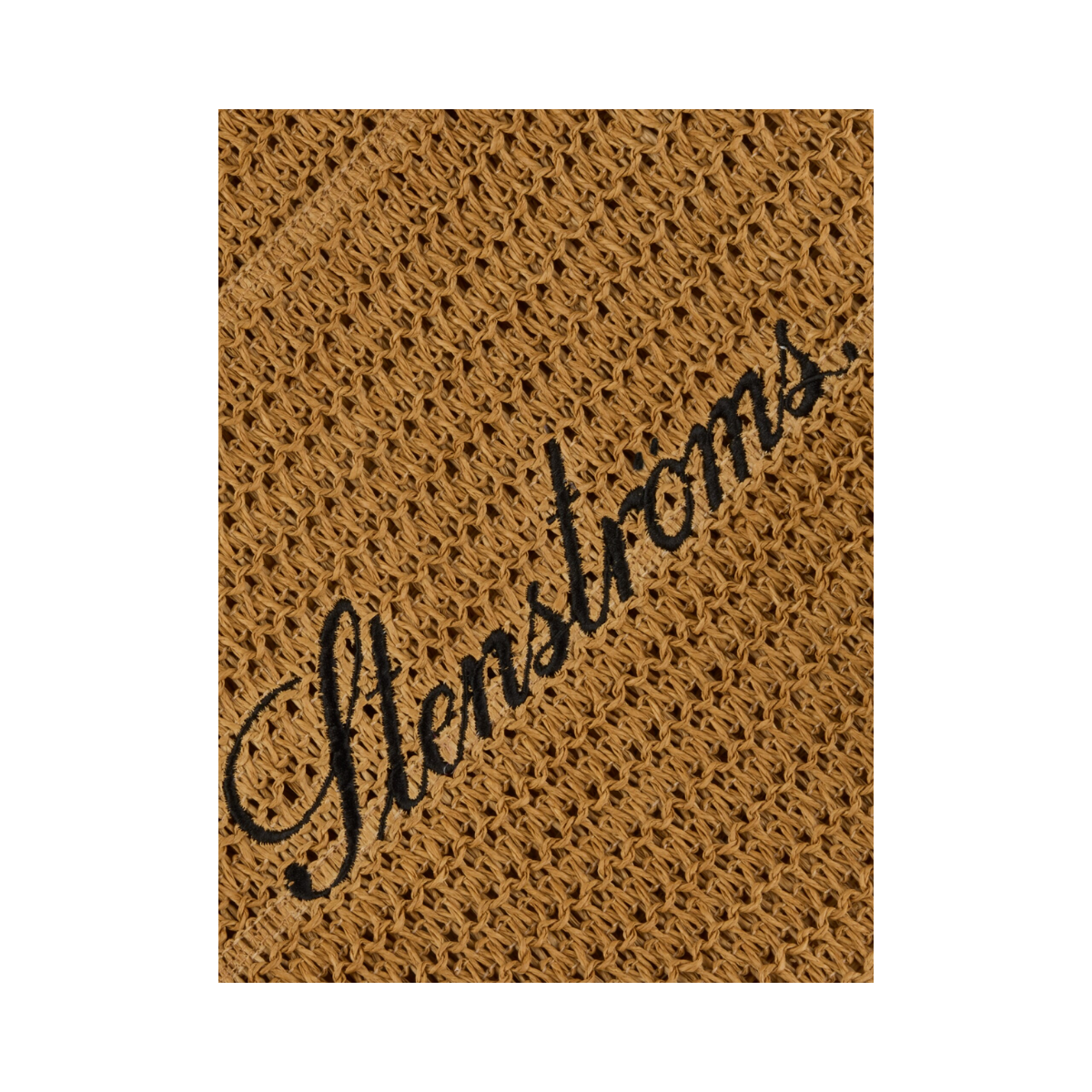 Straw Bag - Dark brown