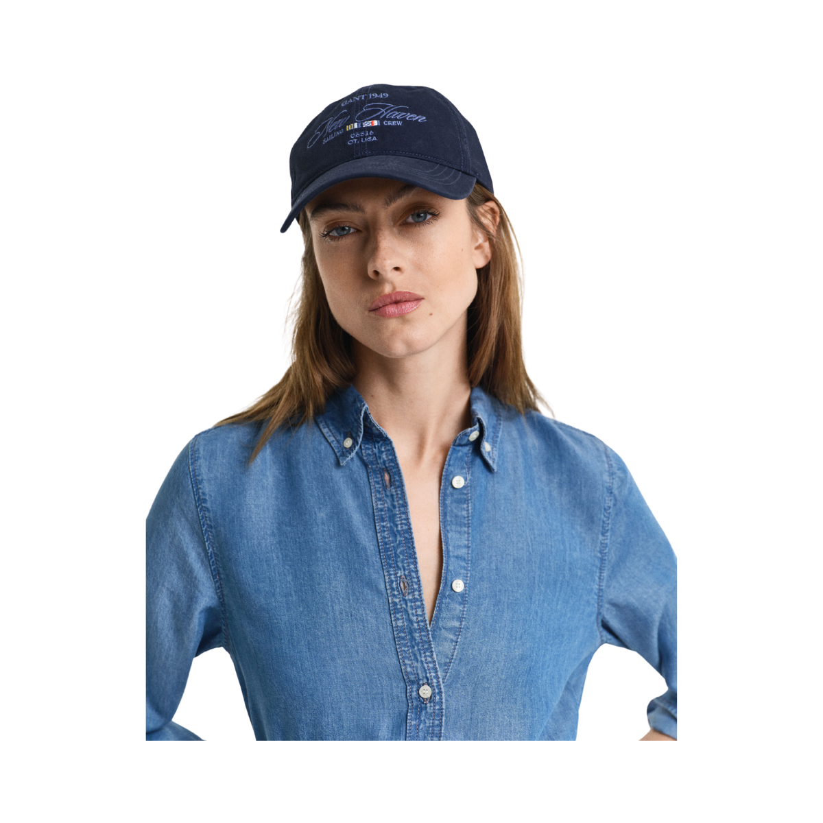 Reg Chambray Shirt Dress - Light Indigo