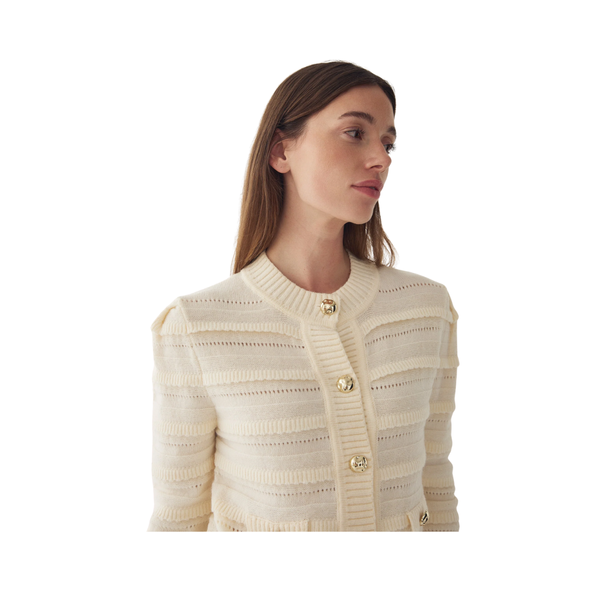 Maddison Knit Cardigan - Ivory