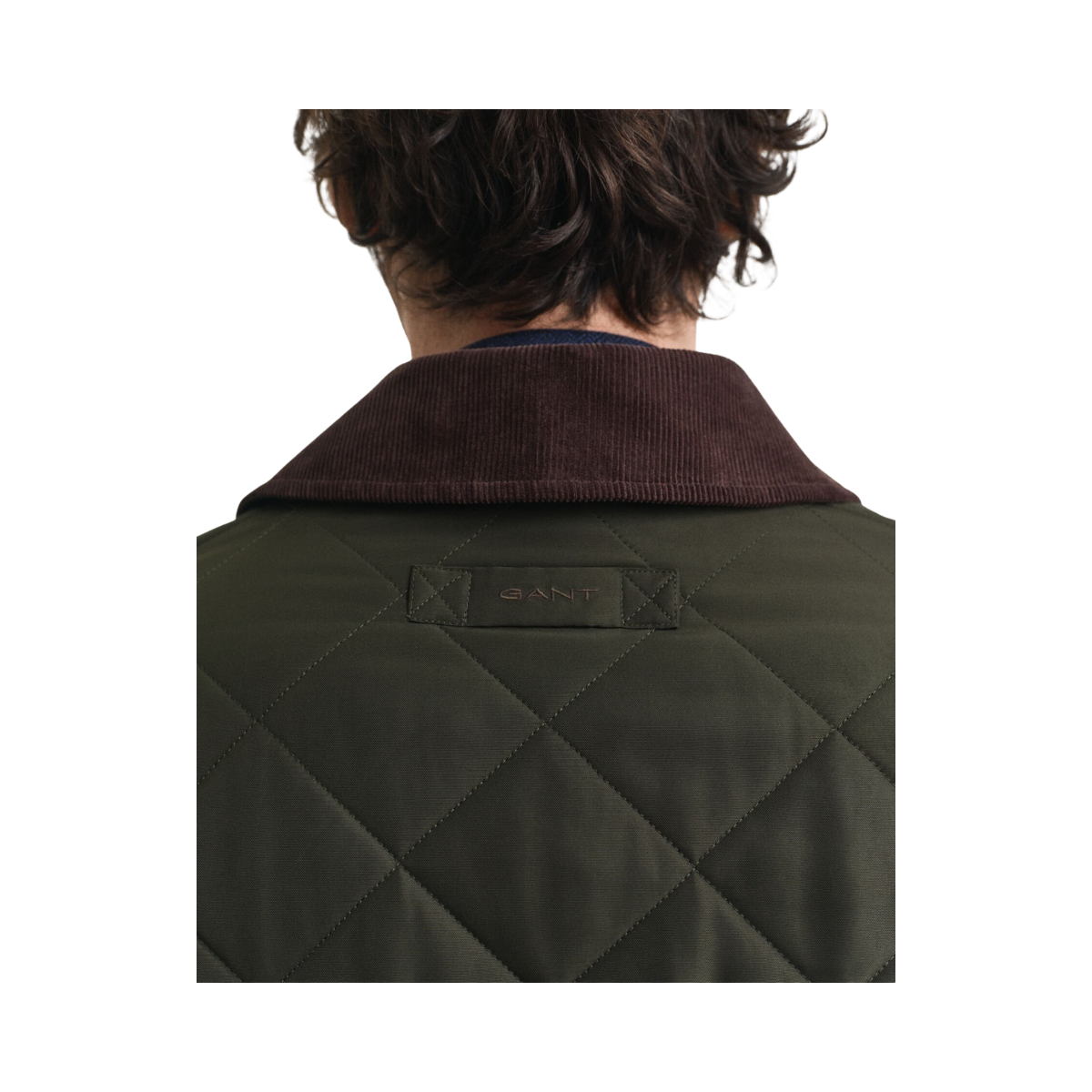 Quilted Fleece Jacket - 368 Dark Moss Green