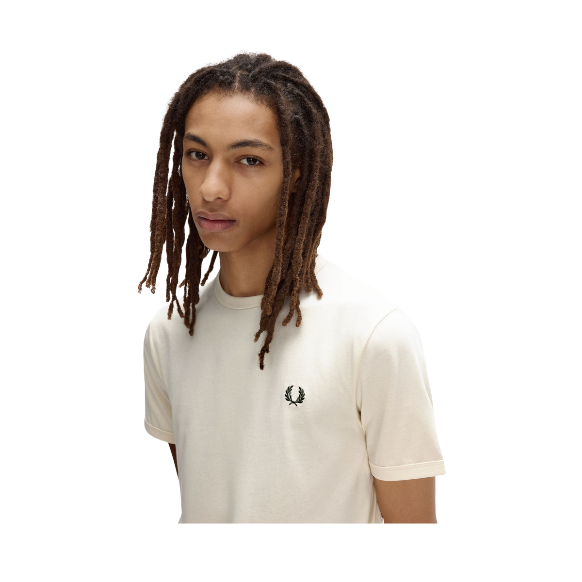 Ringer T-Shirt - Ecru