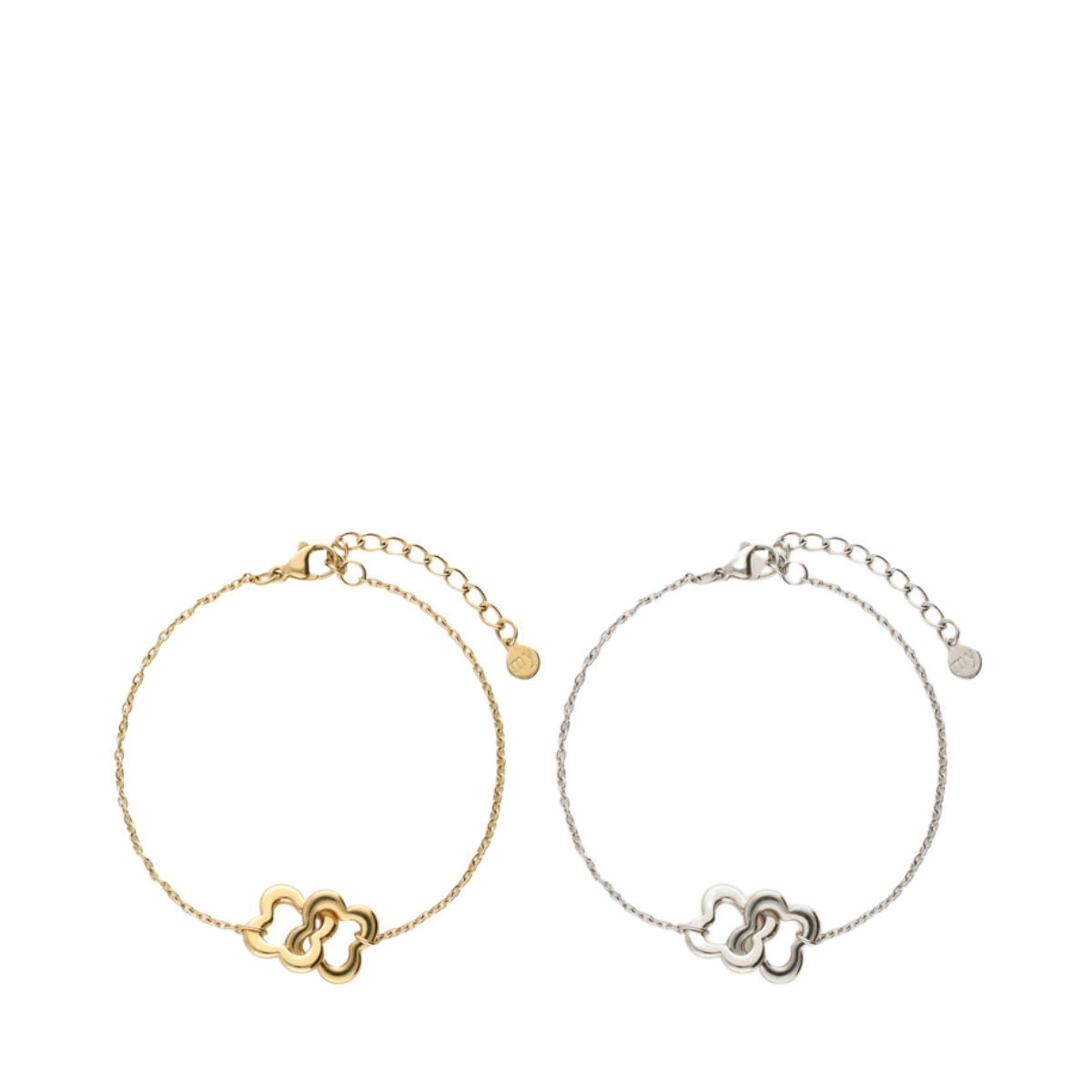 Bracelet set forever connected clover - Multicolor