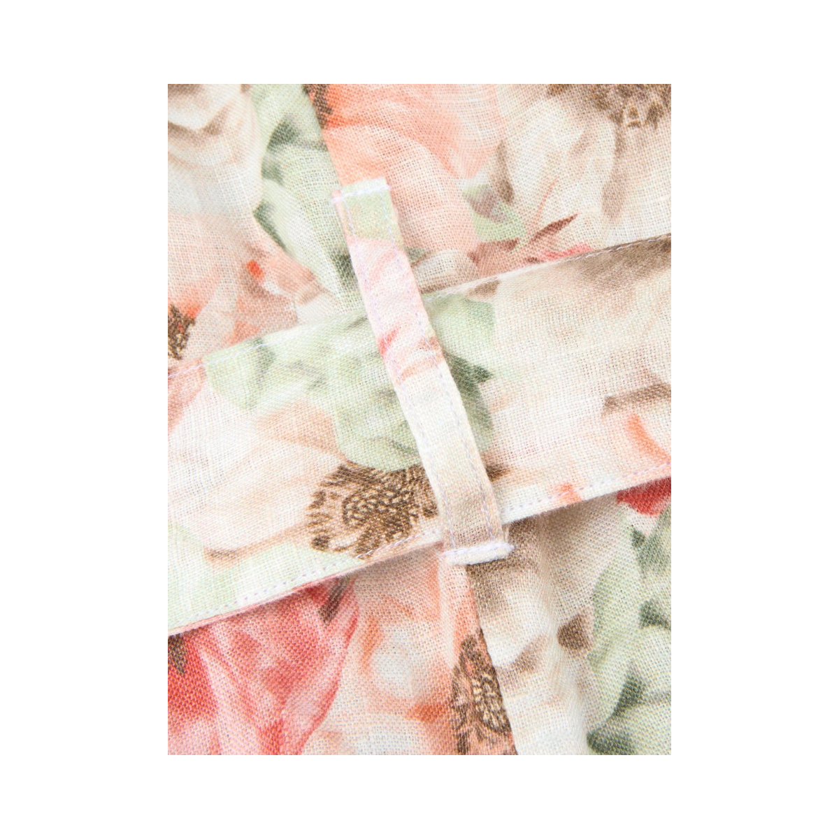 Lilly Dress - Light Orange Pattern