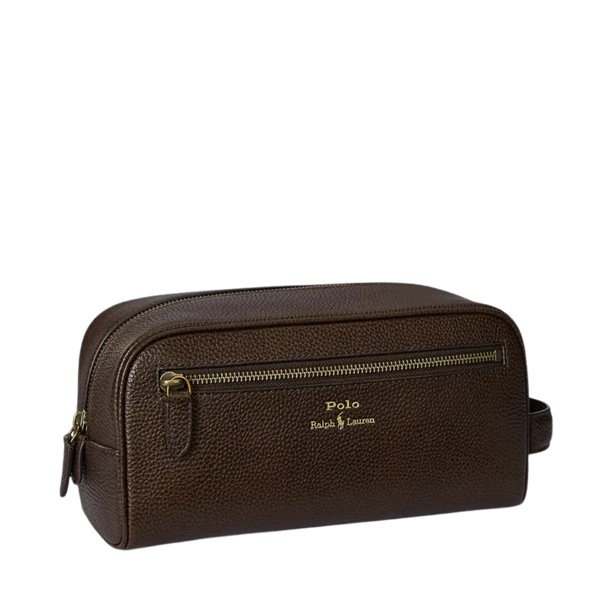 Shave Kit Pouch Medium - Dark brown