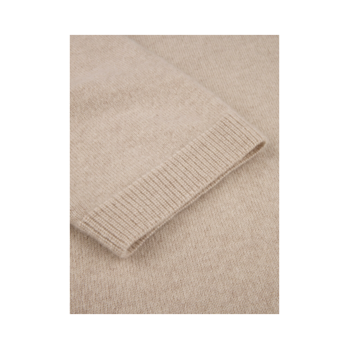 Janet Short Sleeve Knit - Beige