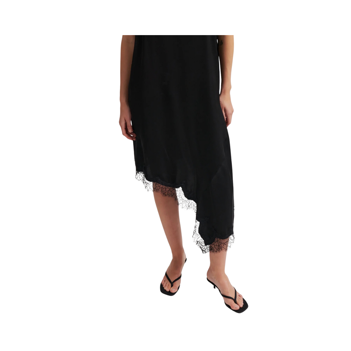 Lacia Strap Dress - 8001 Black