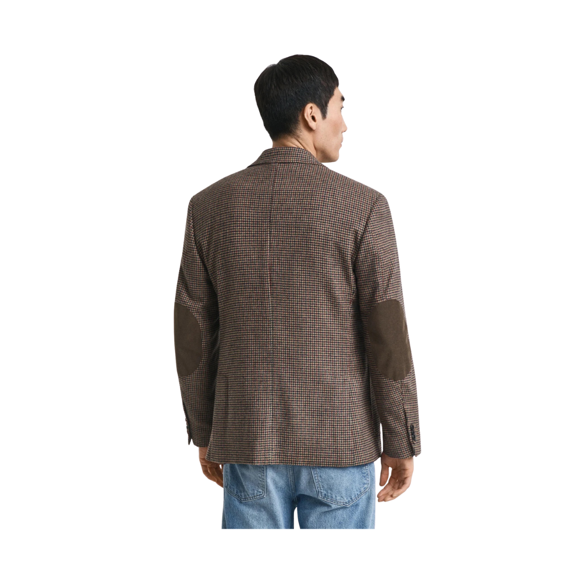 Houndstooth Check Blazer - 264 Light Taupe