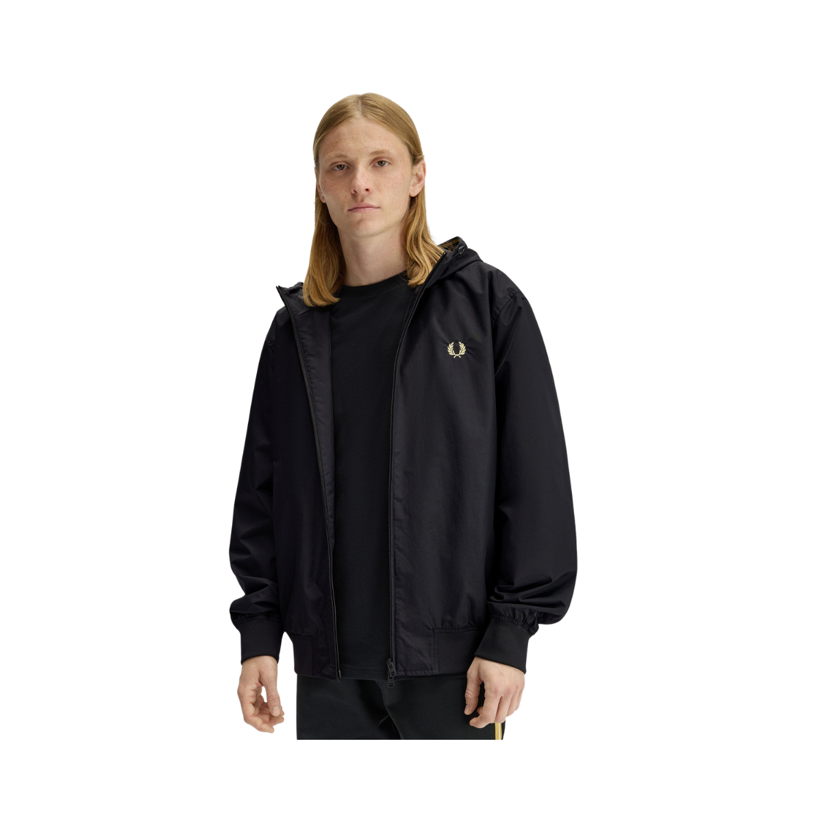 Hooded Brentham Jacket - Black