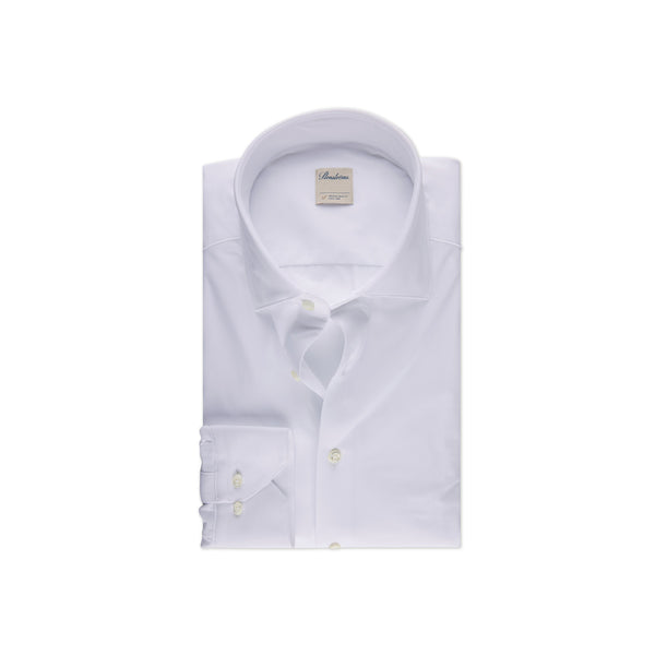 Jersey shirt, Slimline,71 RC cuff - White