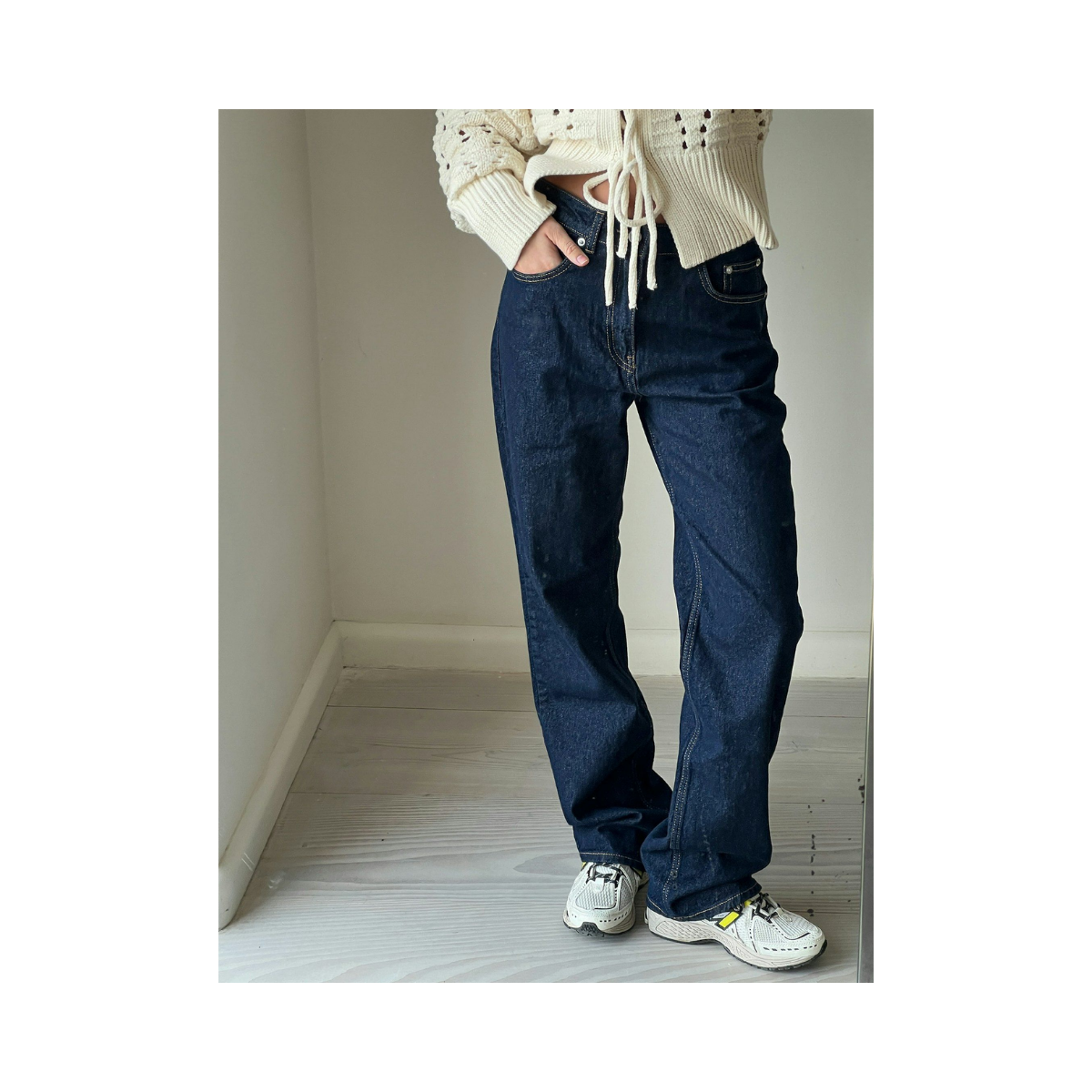 Simona D Pants - Dark Blue