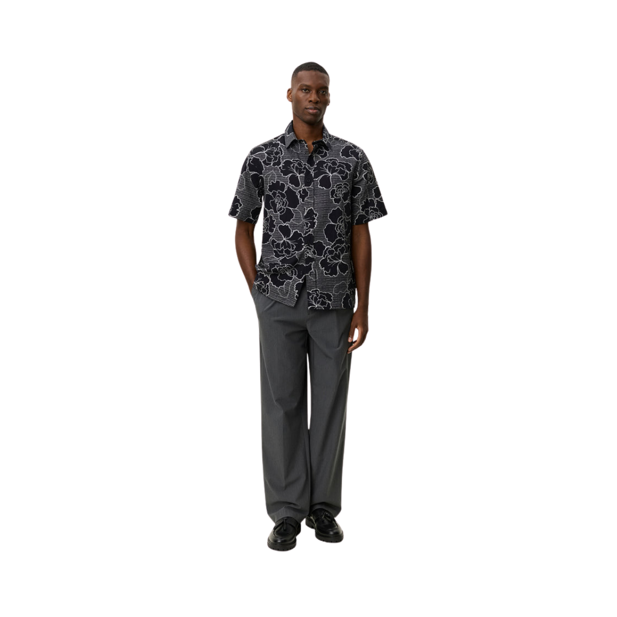 Charlie Poppy SS Shirt - Black