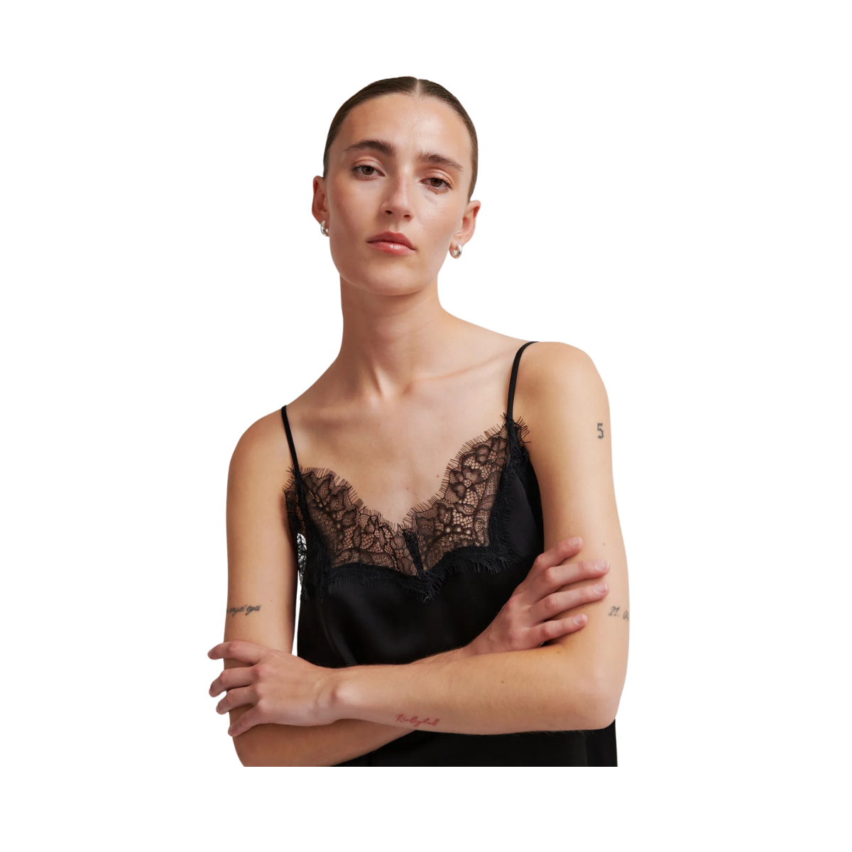 Lacia Strap Top - 8001 Black