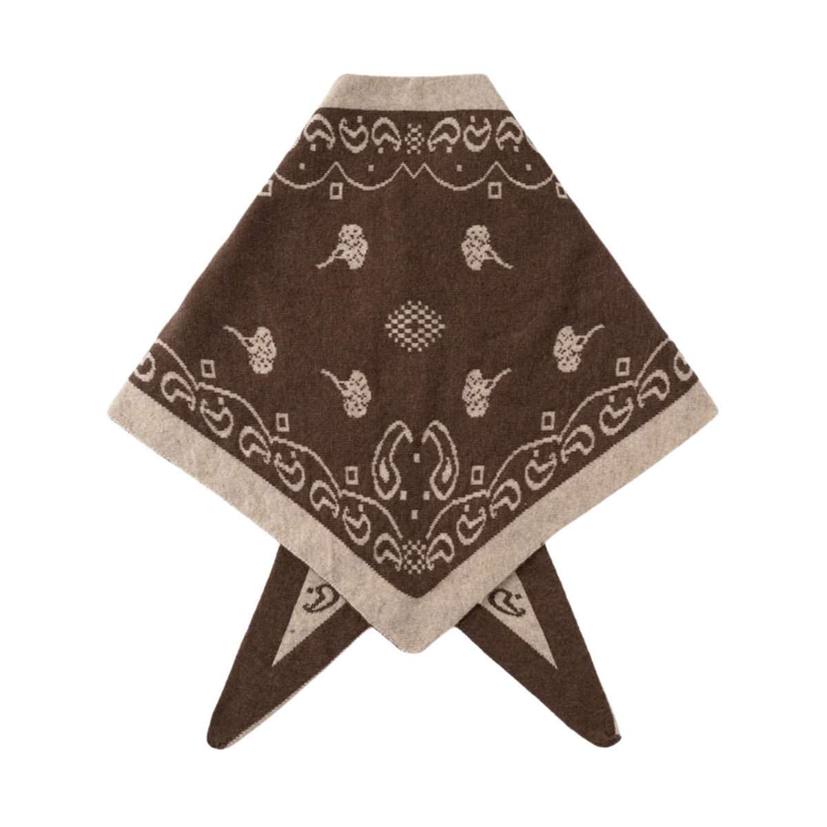 N-Neomi Scarf - Sand Brown Mix