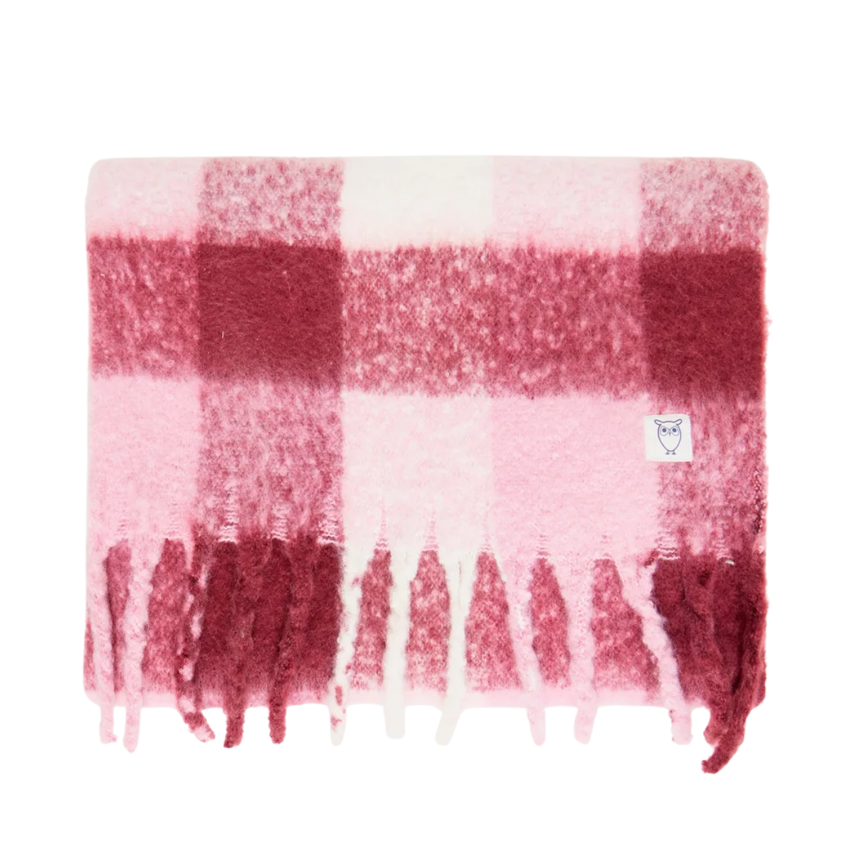 Checked Scarf - Red check
