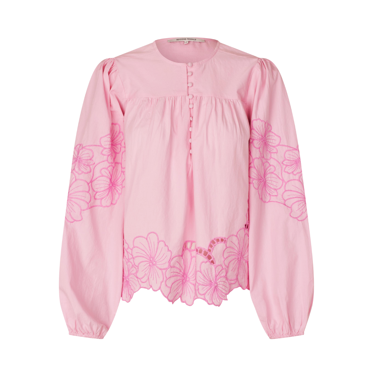 Elinor Blouse - Lilac Chiffon