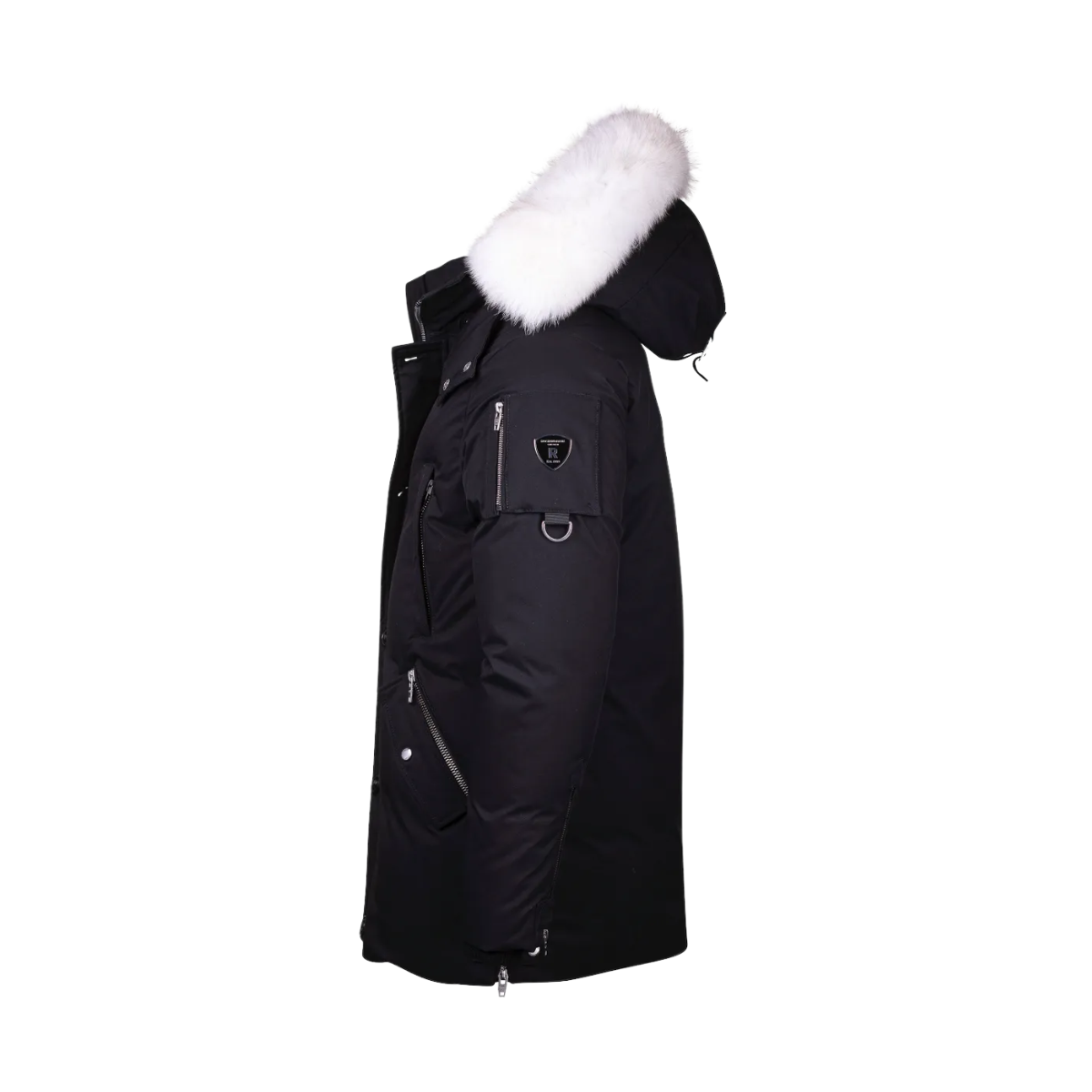Jaxon Parka - Black/White