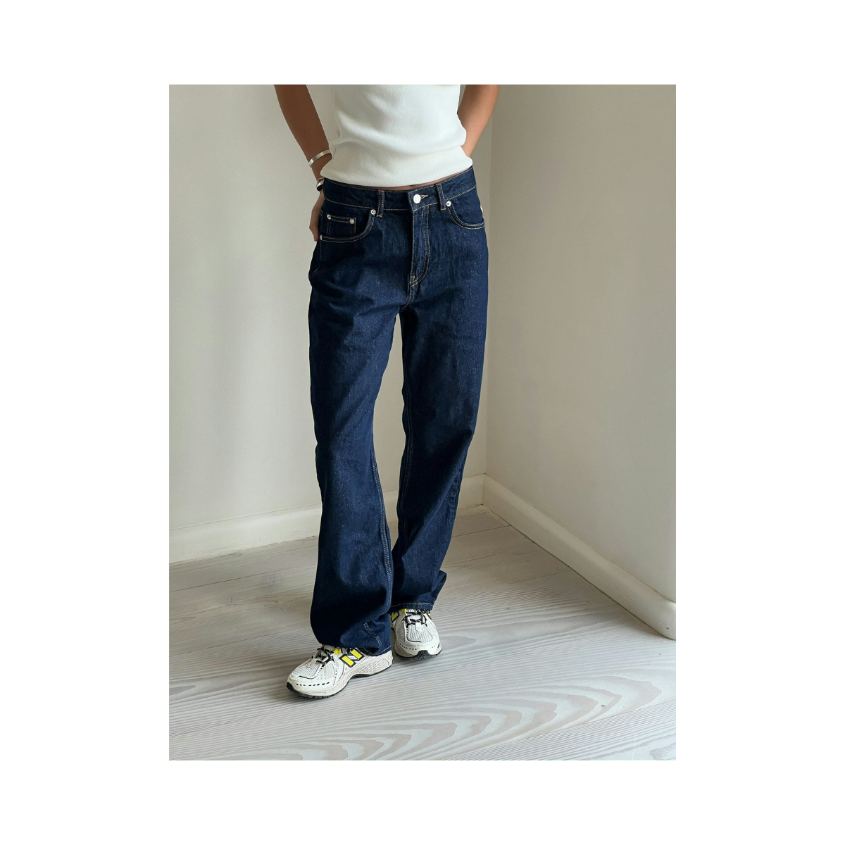 Simona D Pants - Dark Blue