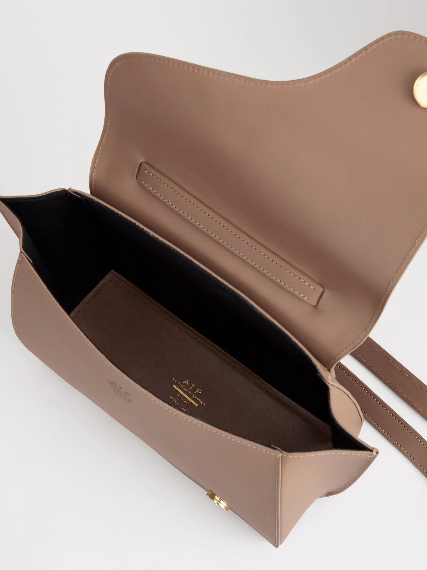 Arezzo Leather Handbag - Beige