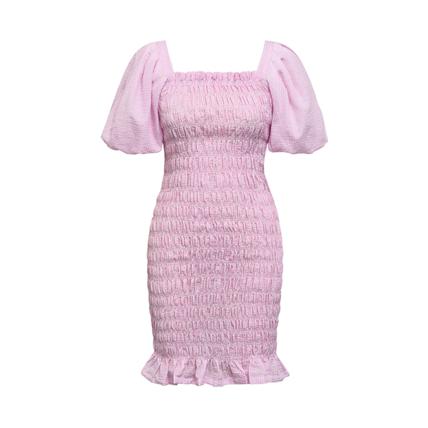 Rikko Stripe Dress - Pink