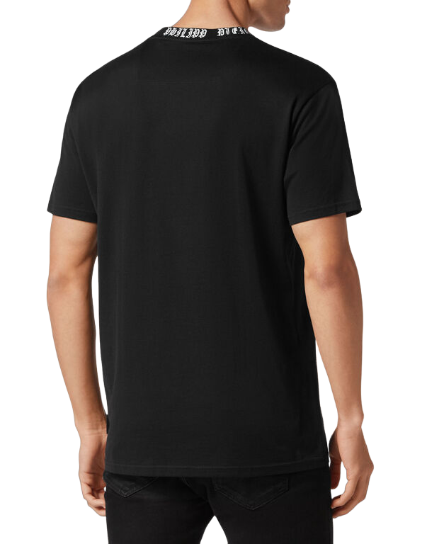 T-shirt Round Neck SS Gothic Plein - Black