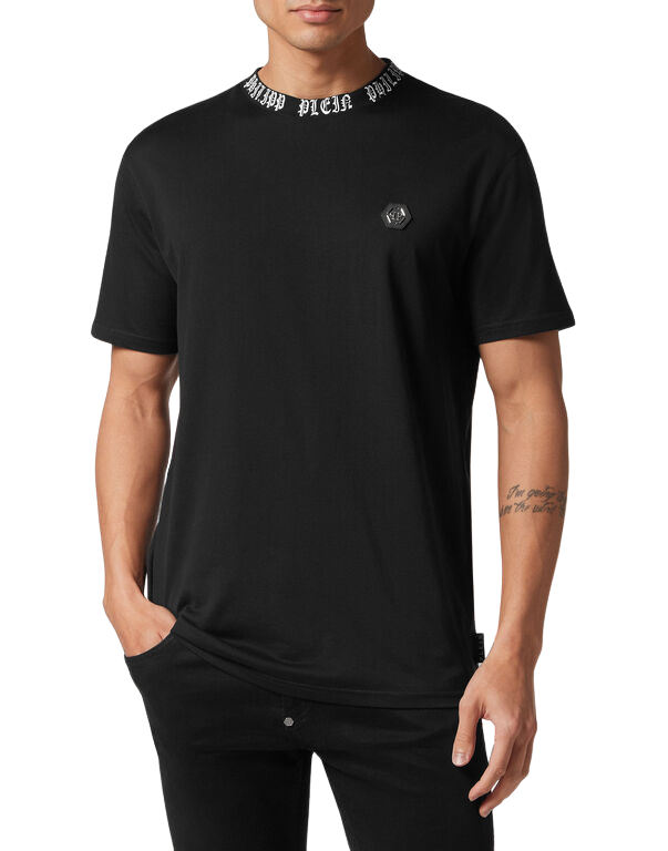 T-shirt Round Neck SS Gothic Plein - Black