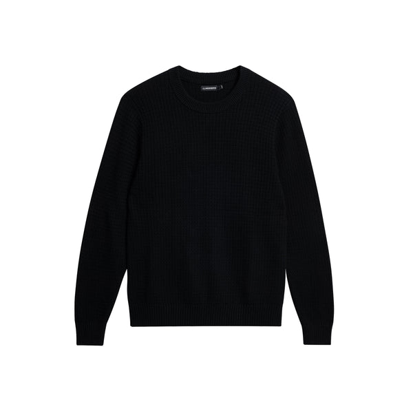 Archer Structure Sweater - Black