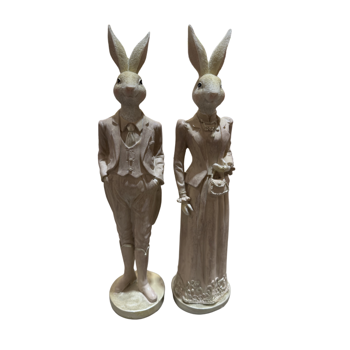 P- Rabbit Mr & Lady - -