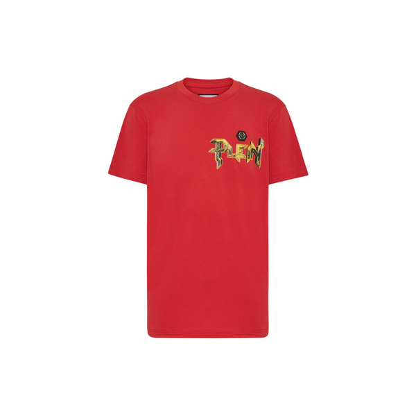 T-shirt Round Neck SS Chrome - Red