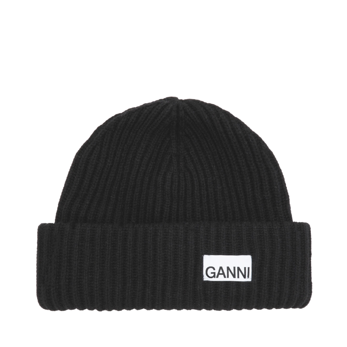 Structured Rib Beanie - Black