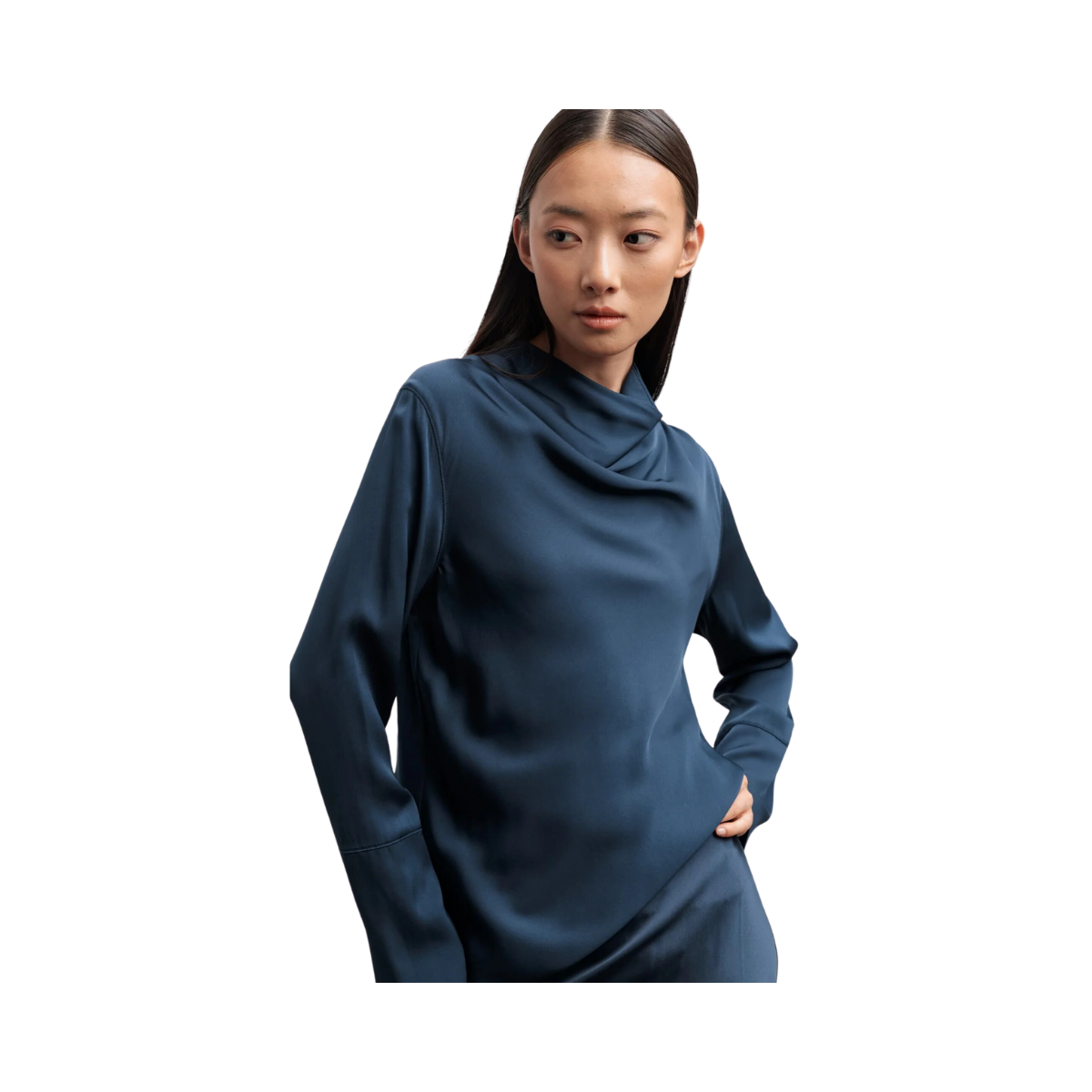 Ayumi Blouse - Midnight Blue