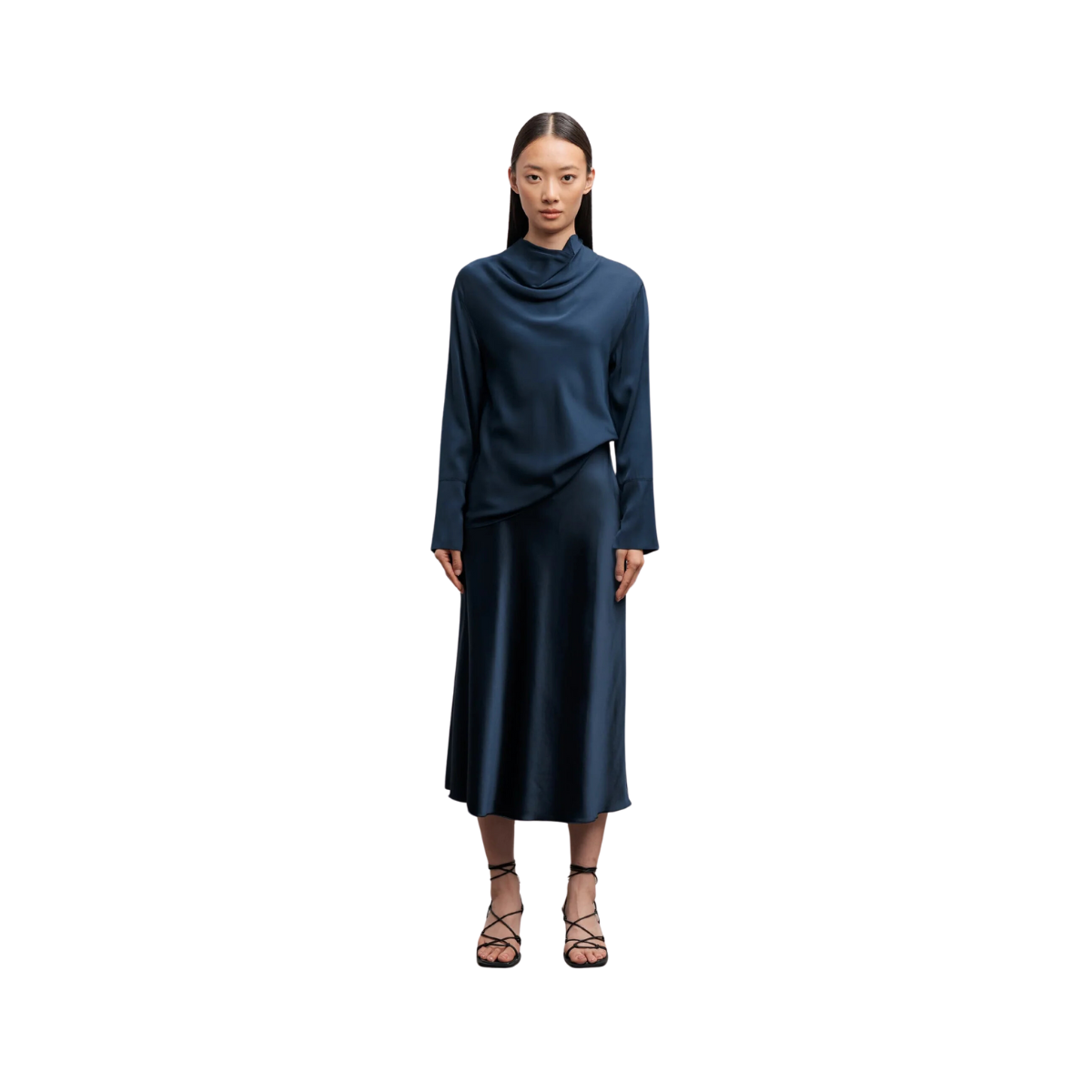 Ayumi Blouse - Midnight Blue
