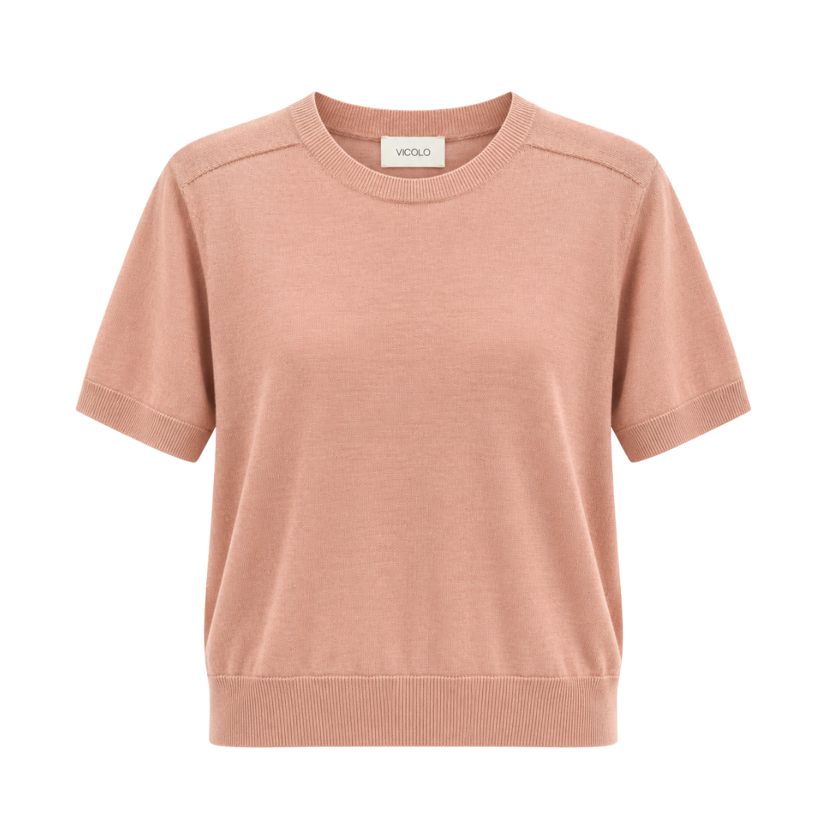 Knitwear T-shirt - Acu Cipria
