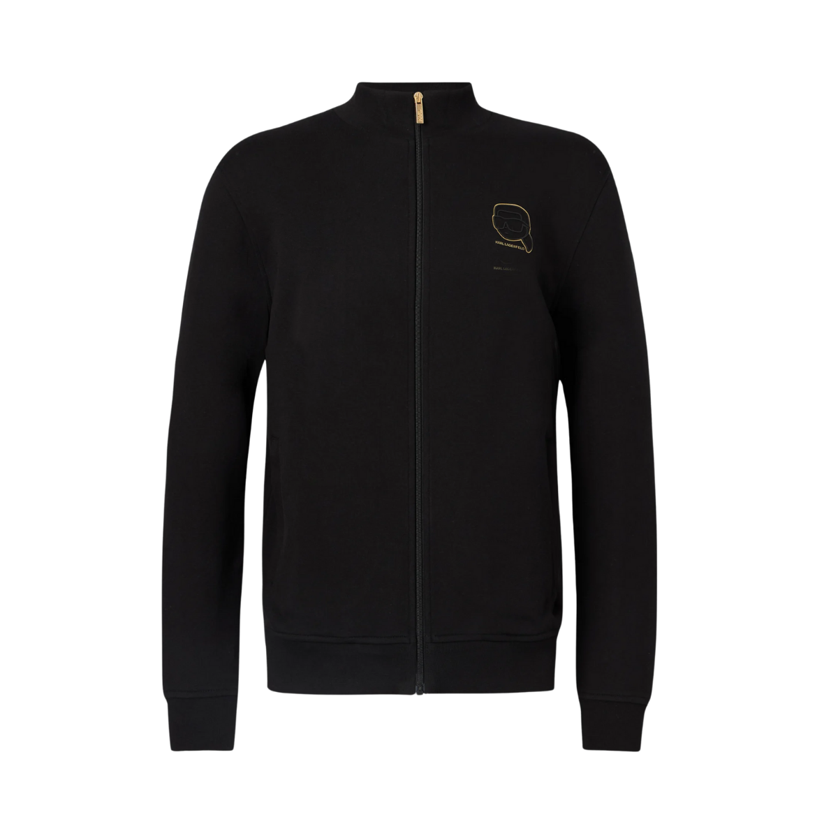 Sweat Zip Jacket - Black