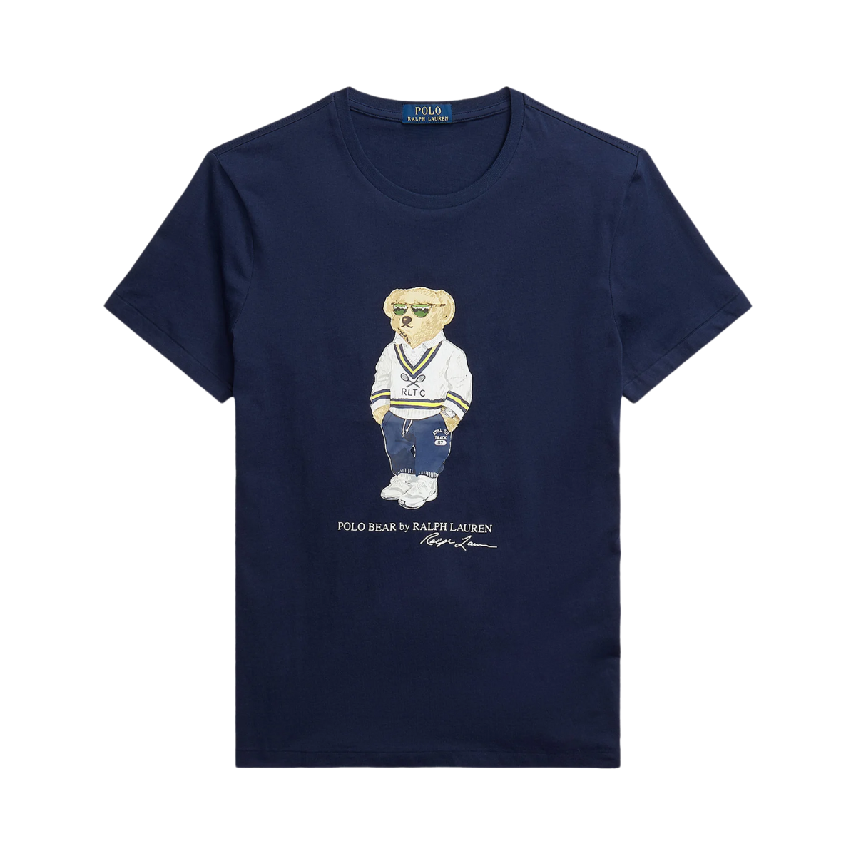 Short Sleeve T Shirt - Newprot Navy Hrtg Icn Bear