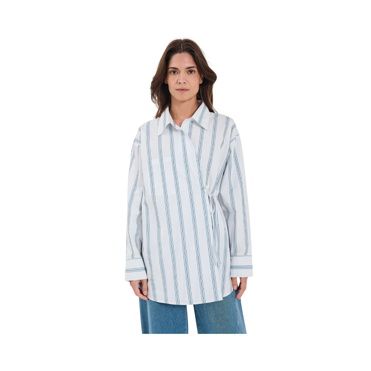 Apio Shirt - White stripe