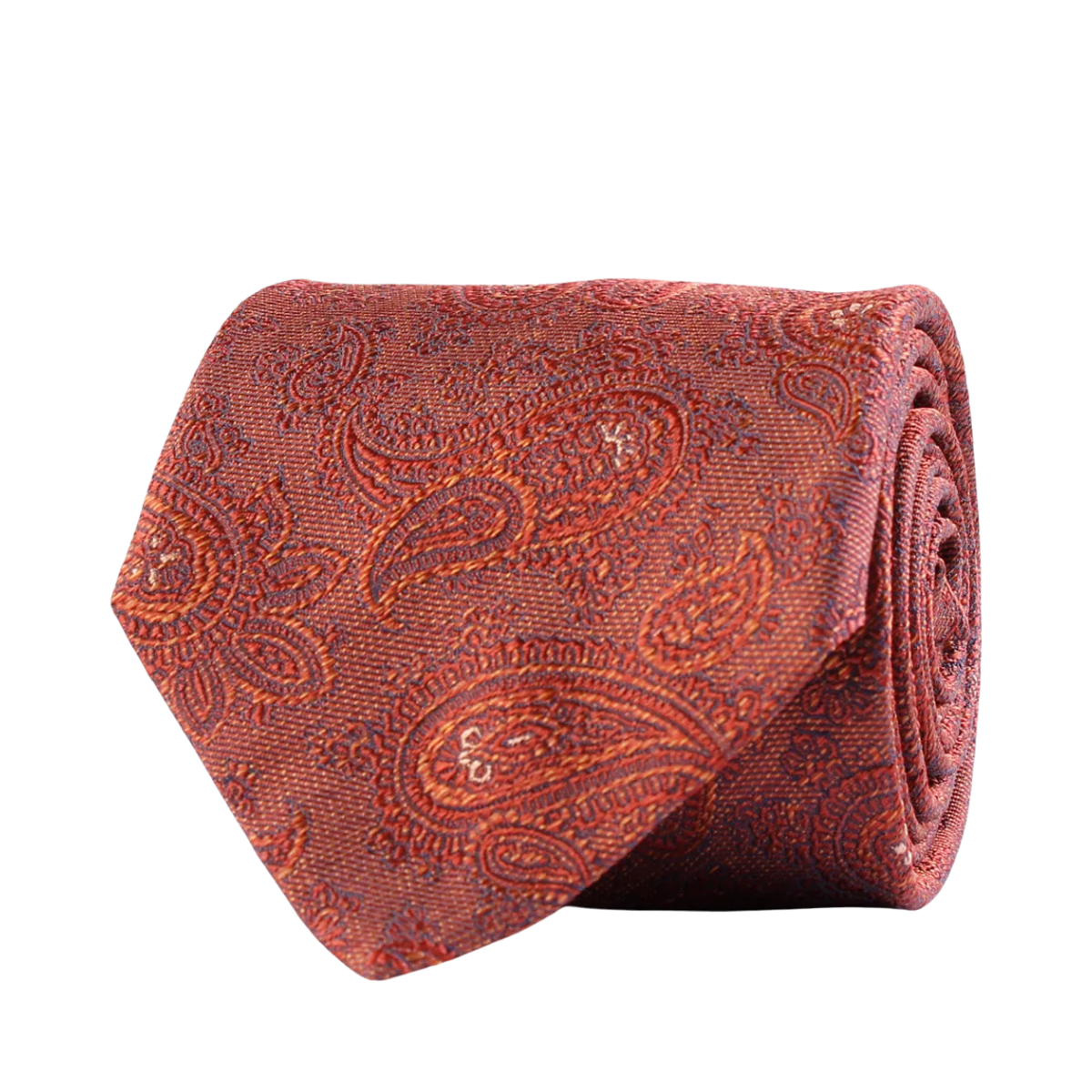 Classic Tie - Rust melange