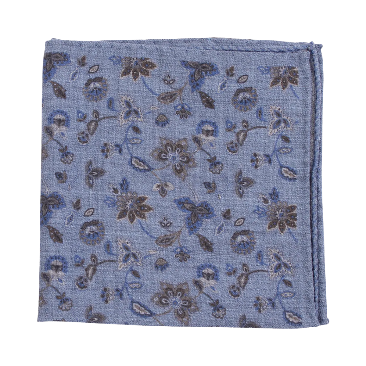 Pocket Square - Blue melange
