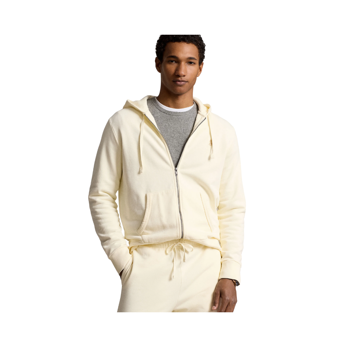 Long Sleeve Sweatshirt - Clubhouse Cream