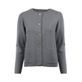 Stina Knit Cardigan - Dark grey