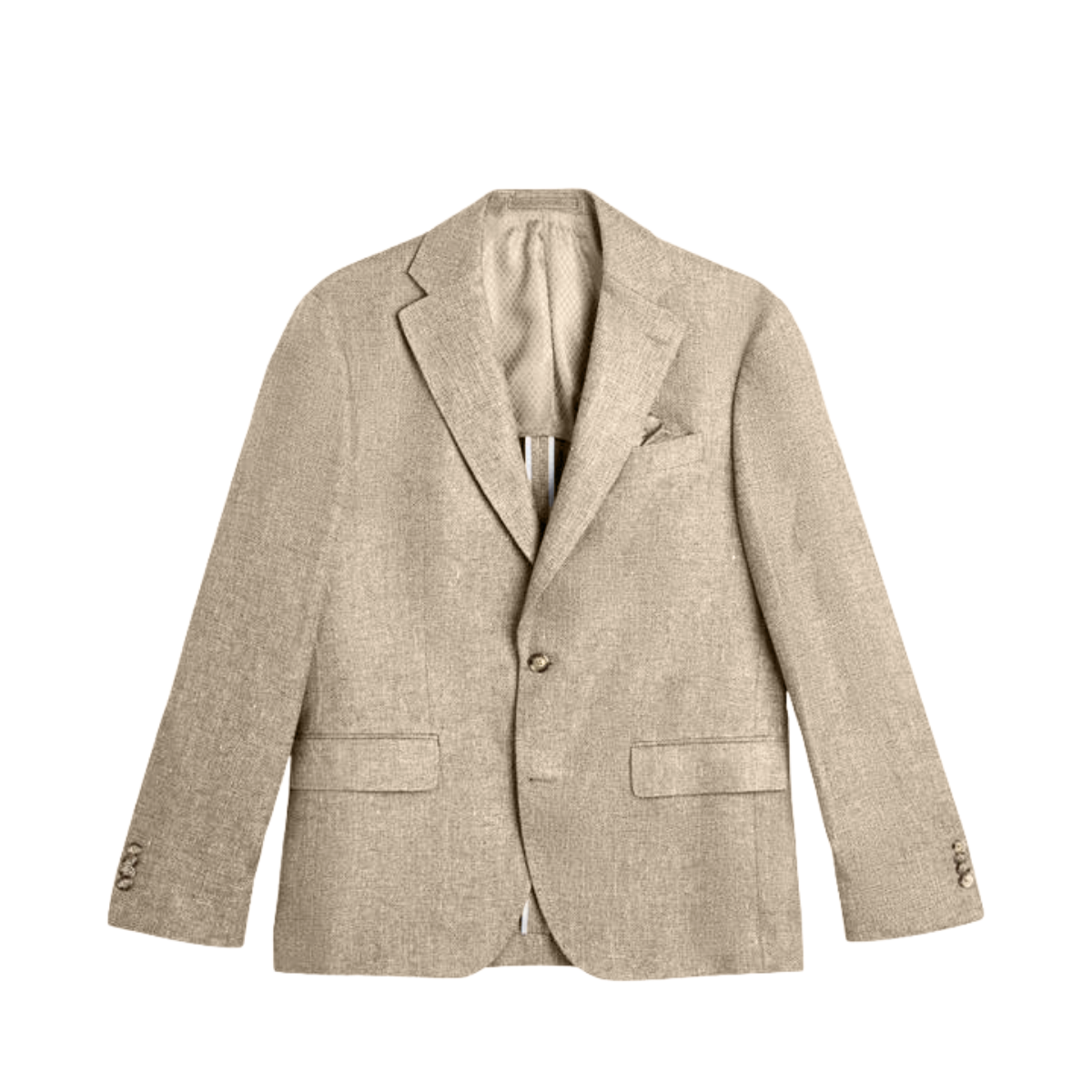 6821 Herringbone Sherman Napoli 1/2 - Natural Creme