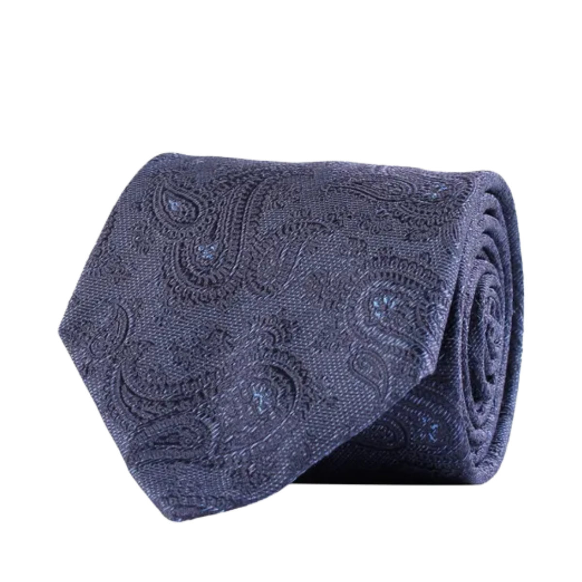 Classic Tie - 412 Navy melange