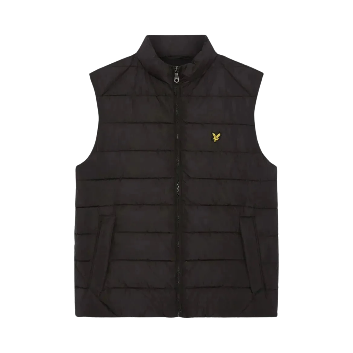 Quilted Gilet - Jet Black