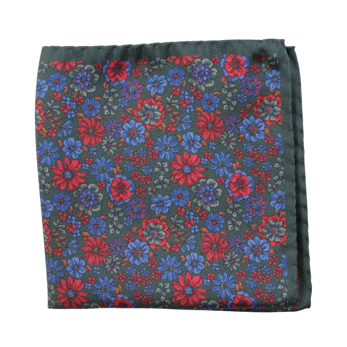 Pocket Square - Bottle Green