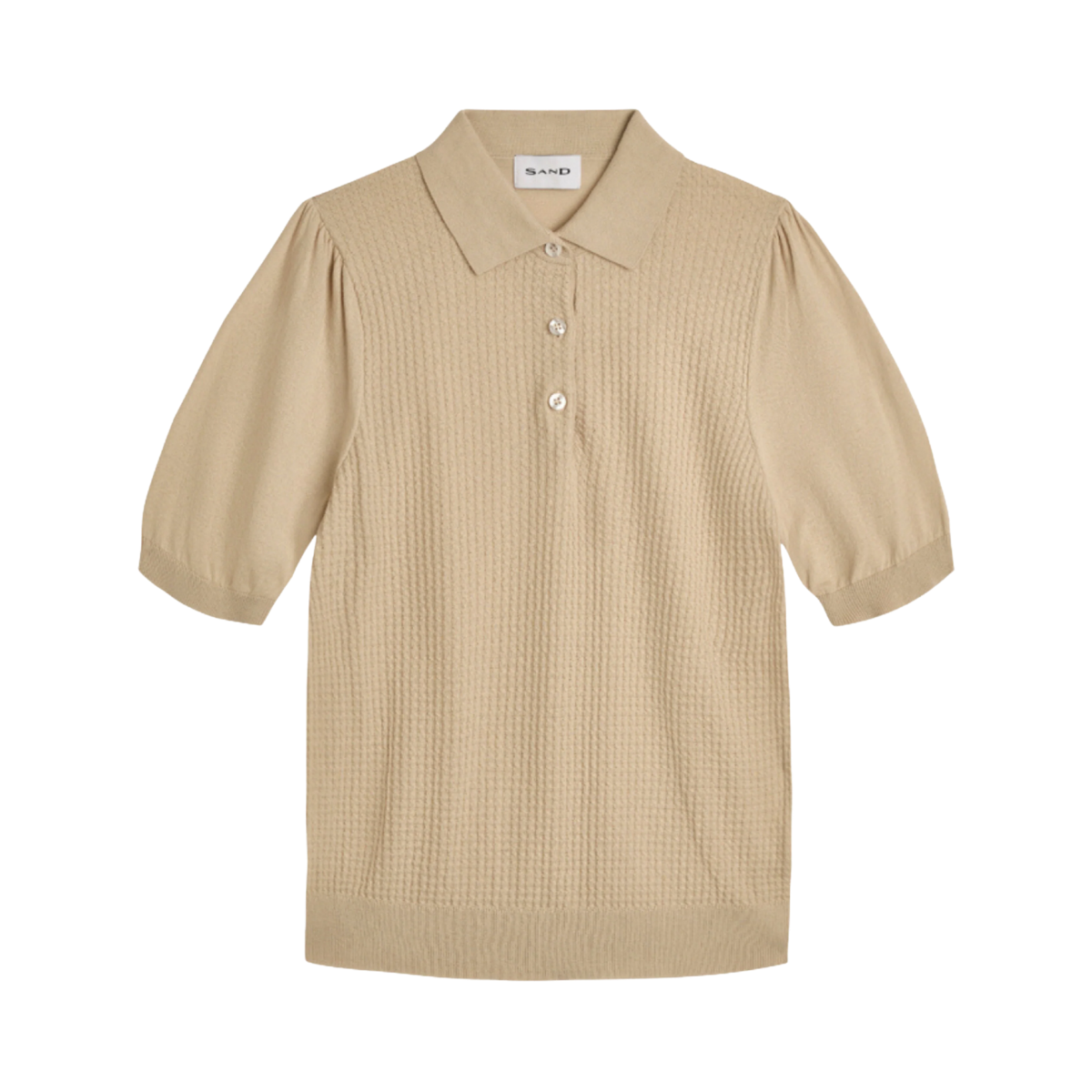 5445 WW Retro Polo Puff - Champagne Beige