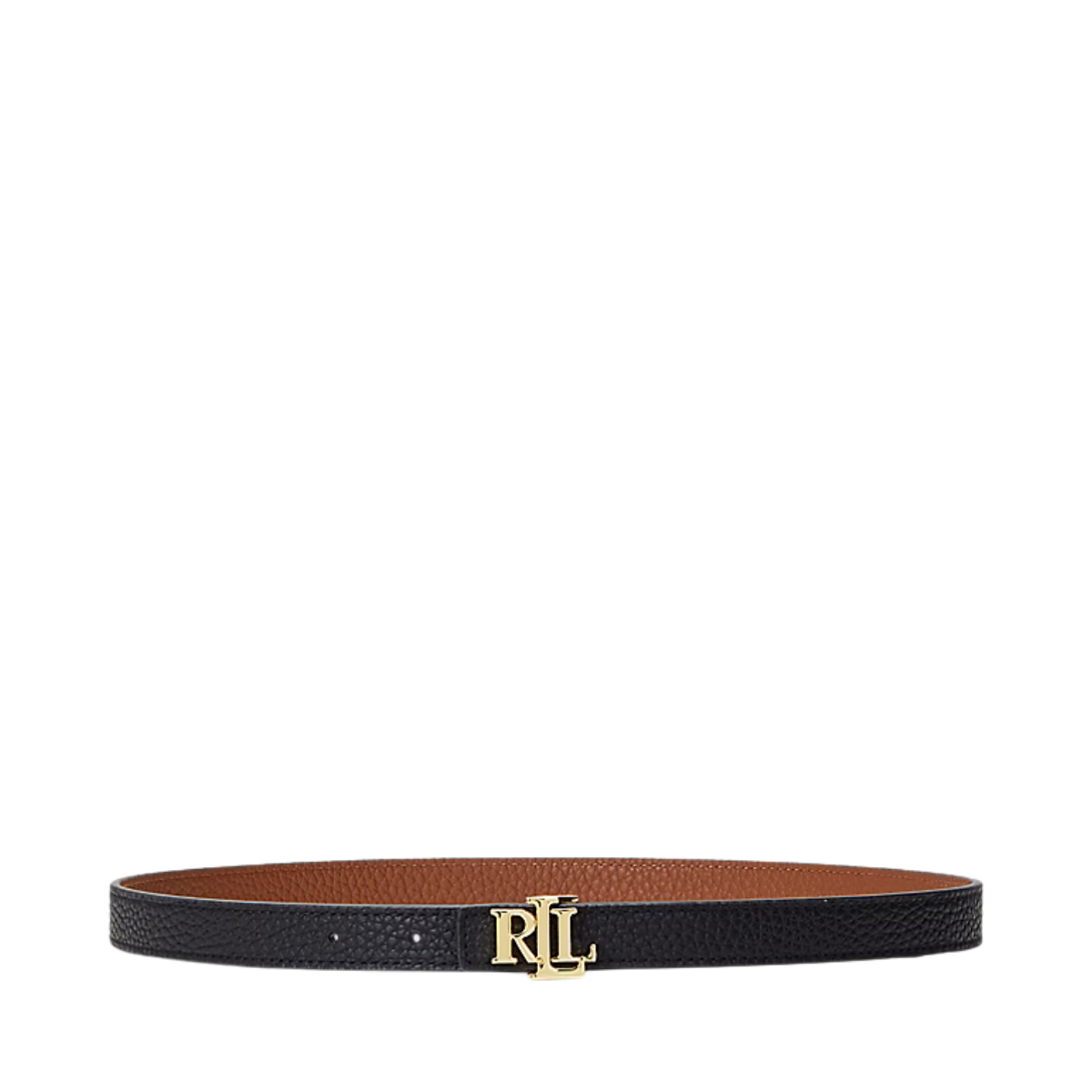 Reversed 20 Belt Skinny - 001 Black Tan