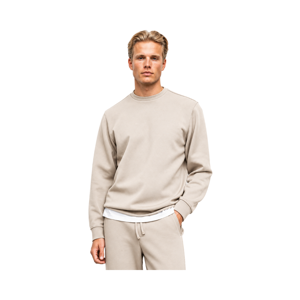 Justin Sweatshirt - Stone