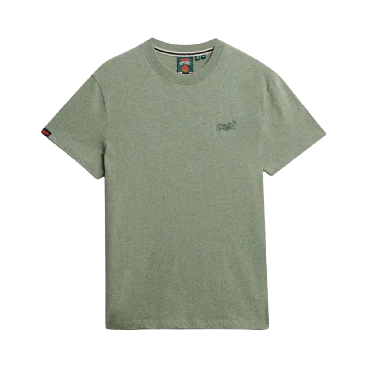 Essential Logo EMB Tee - J7W Vintage Sage Green Marl